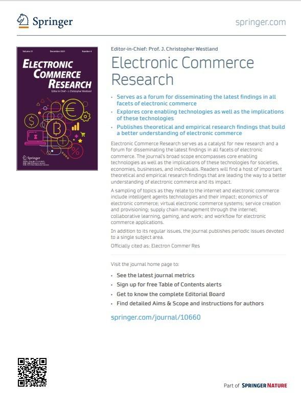 electronic commerce research scimago